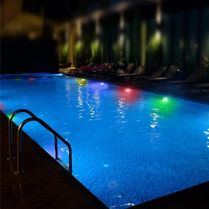 5 Lampes Submersibles Rechargeables avec Télécommande - Piscine Baignoire Spa et Décoration – Image 7