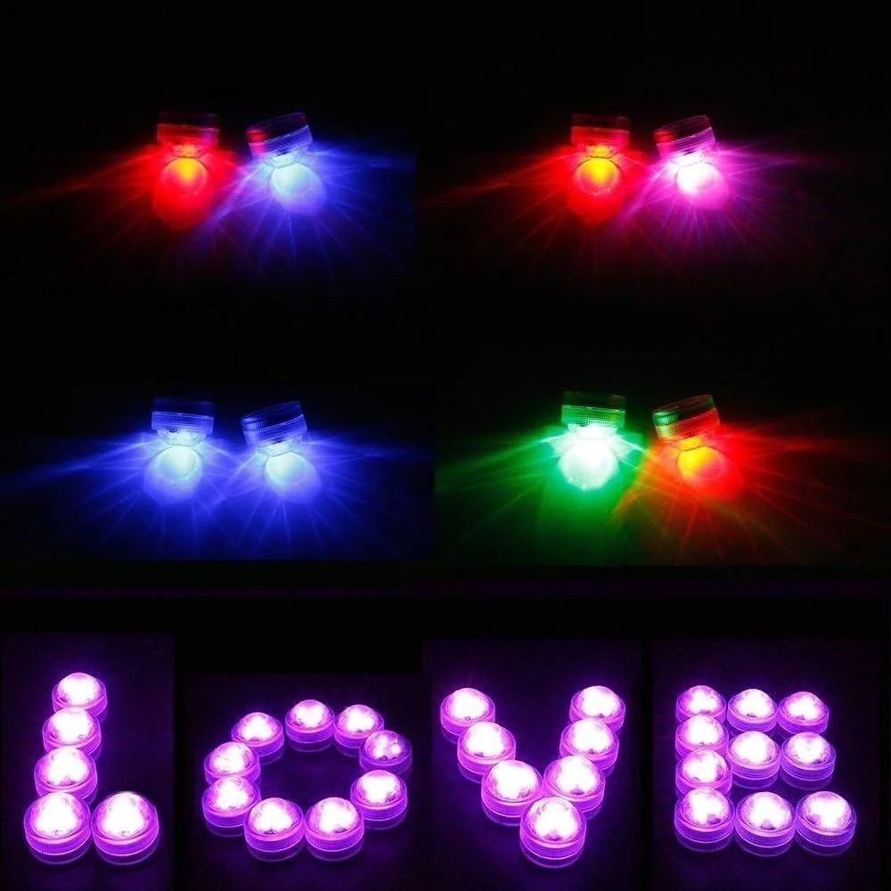 5 Lampes Submersibles Rechargeables avec Télécommande - Piscine Baignoire Spa et Décoration – Image 8