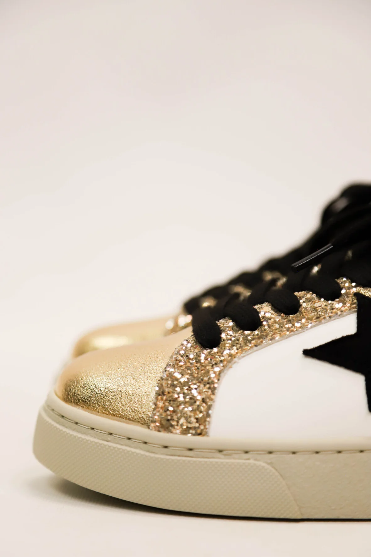 Baskets blanches et dorées Findlay Taille 39 - NEUF – Image 5