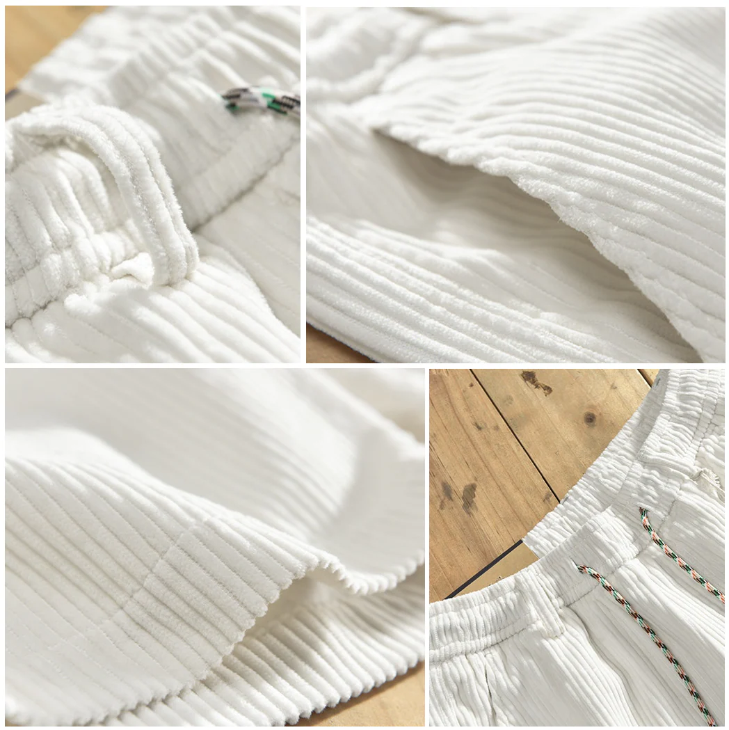 Andrew | Short décontracté en coton à coupe parfaite