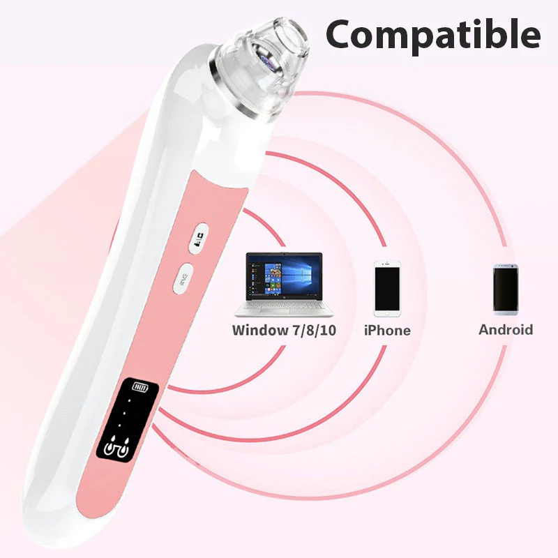 Aspirateur Point Noir avec Camera - Extracteur de Comédons & Nettoyeur de Pores Professionnel – Image 7