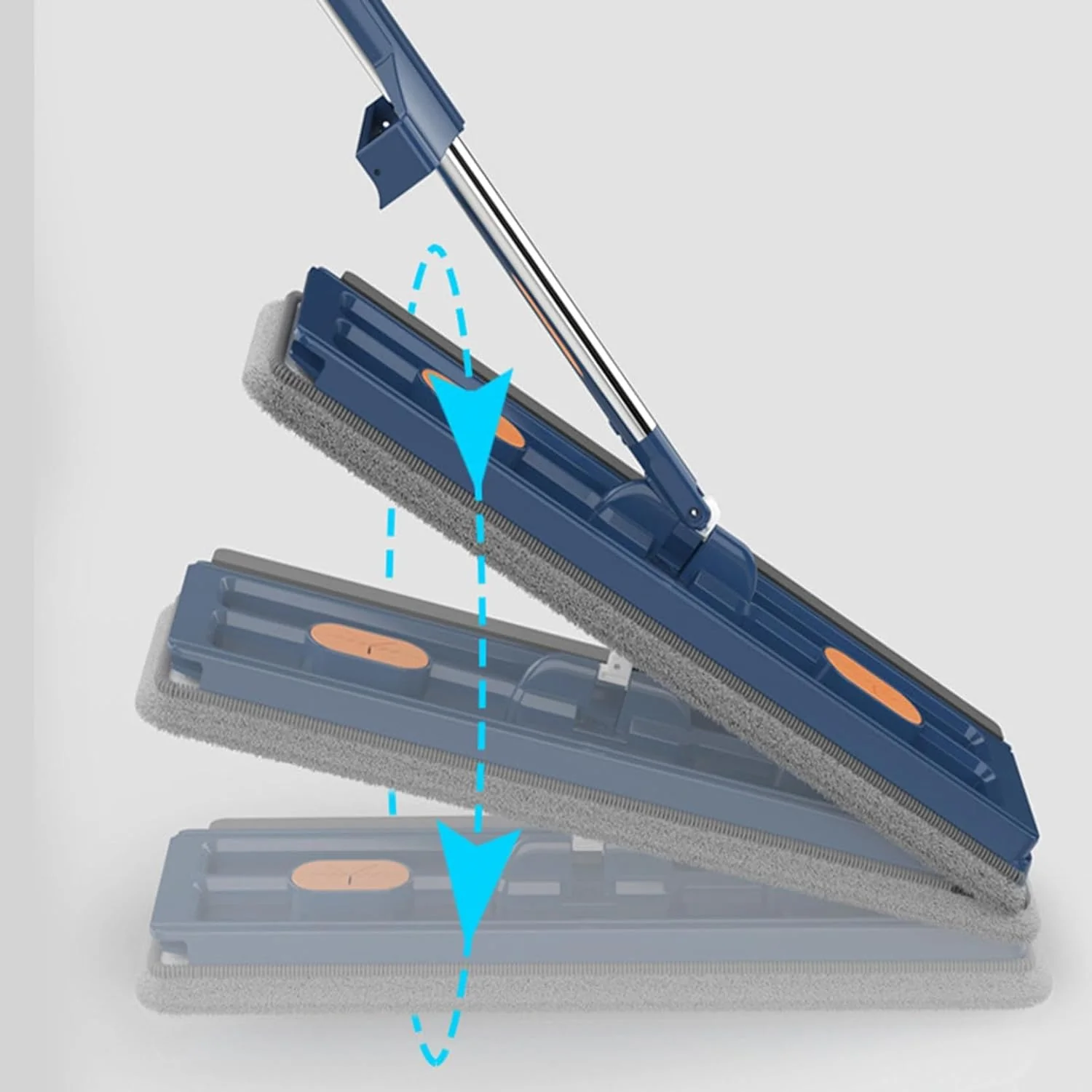 Balai plat microfibre mains libres – Image 6