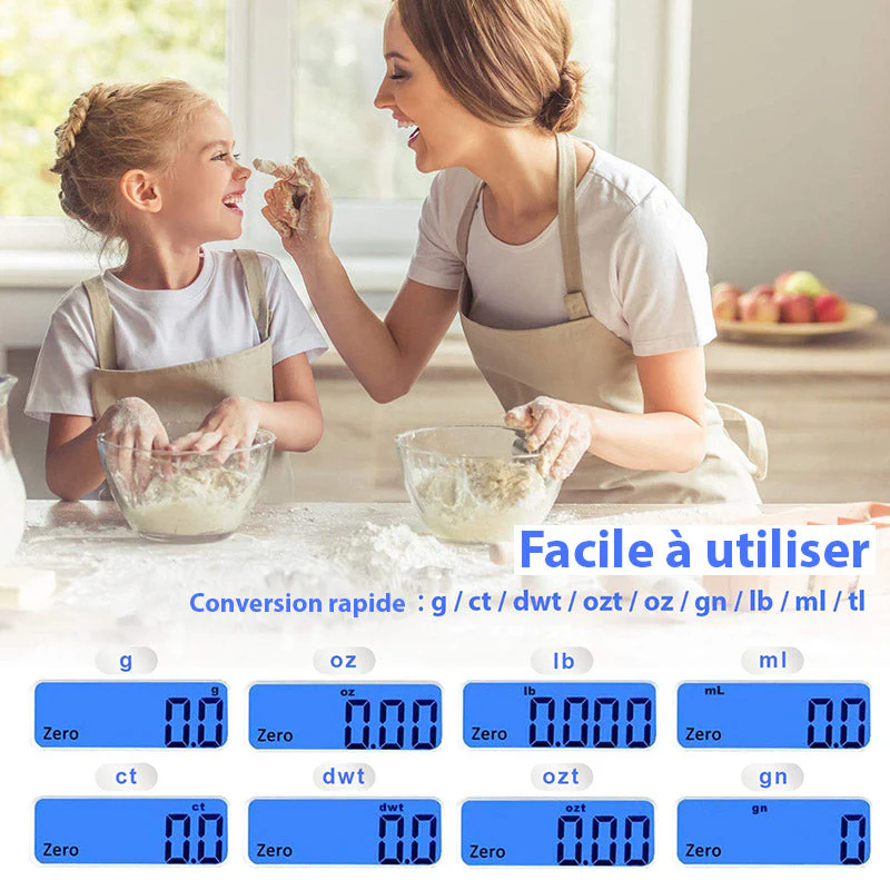 Balance de cuisine de précision - Affichage numérique – Image 5