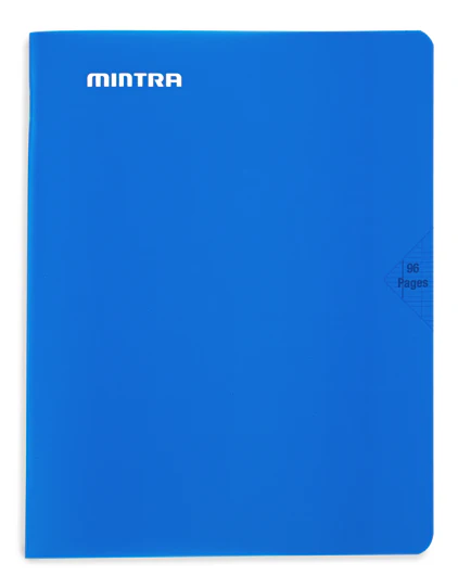 Mintra Cahiers 17X22 - Agrafé - Grands carreaux Seyès - Couverture plastique – Image 3