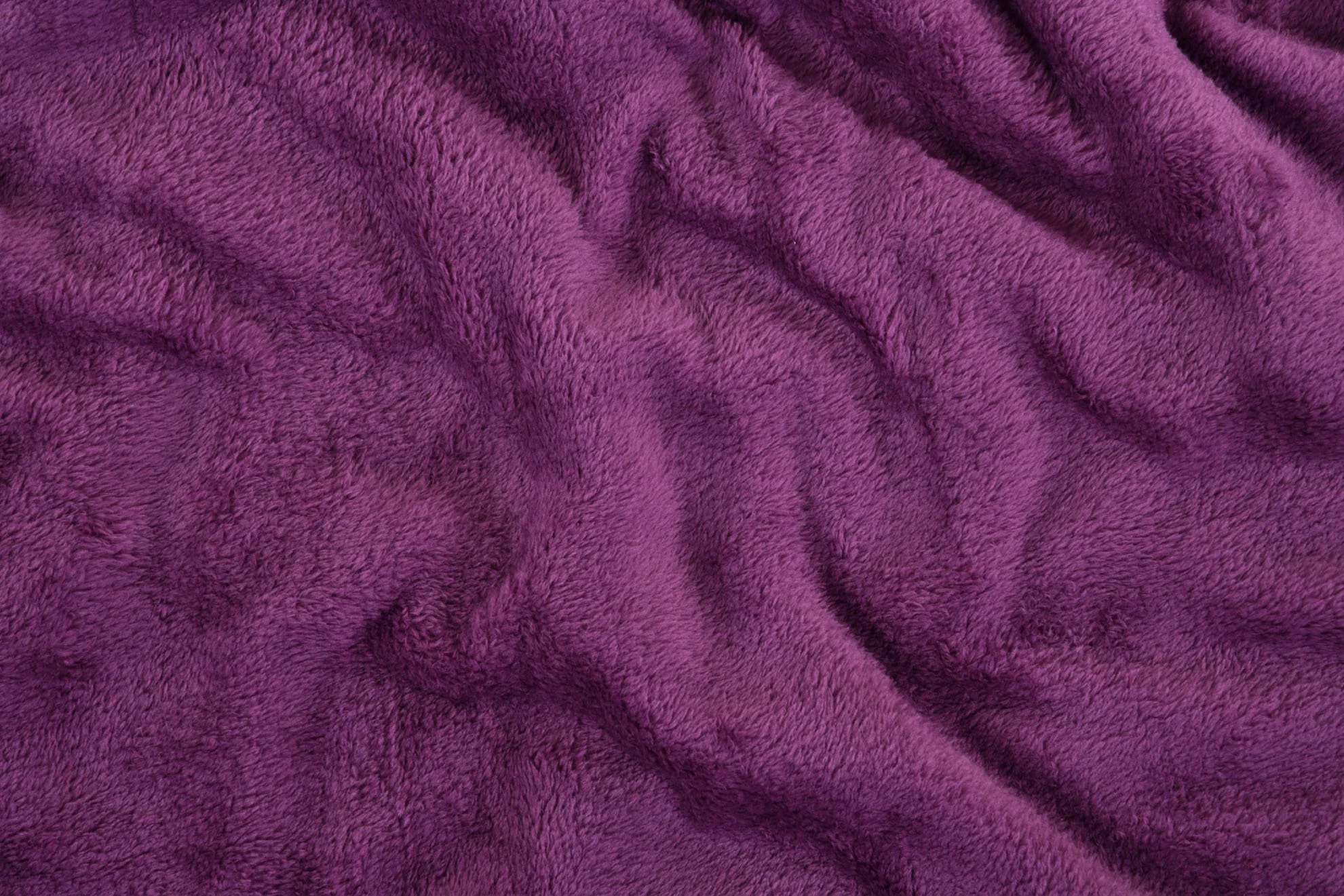 Plaid Polaire Violet Chaud – Image 4