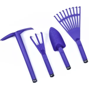 Mintra Outils de jardinage - Lot de 4 pièces