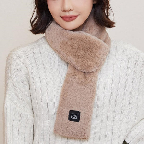 Écharpe chauffante électrique en fourrure – Image 5