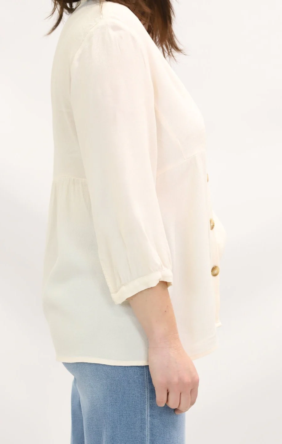 Blouse beige rosé Ba&sh Taille S – Image 2