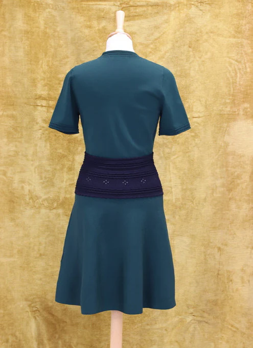 Robe verte Sandro Taille M - NEUF – Image 2