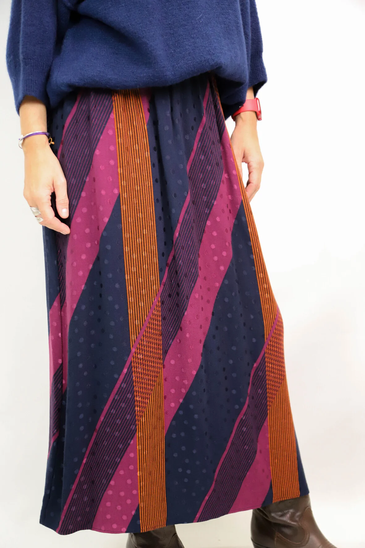 Jupe longue multicolore DPH Taille XS