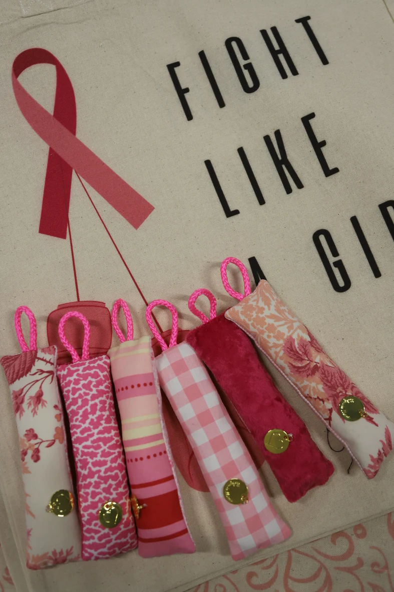 Porte clé OCTOBRE ROSE Fringuette La Ligne – Image 6