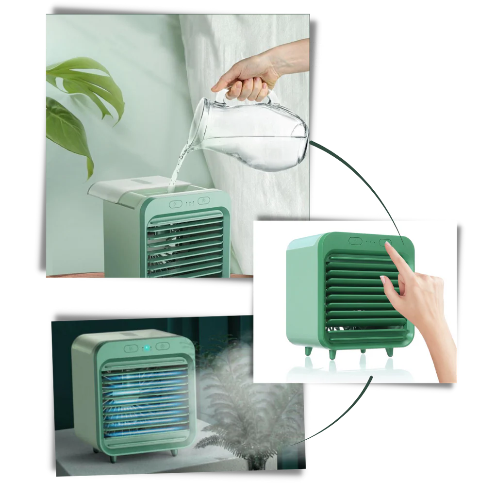 Mini Climatiseur Rechargeable à Eau – Image 2