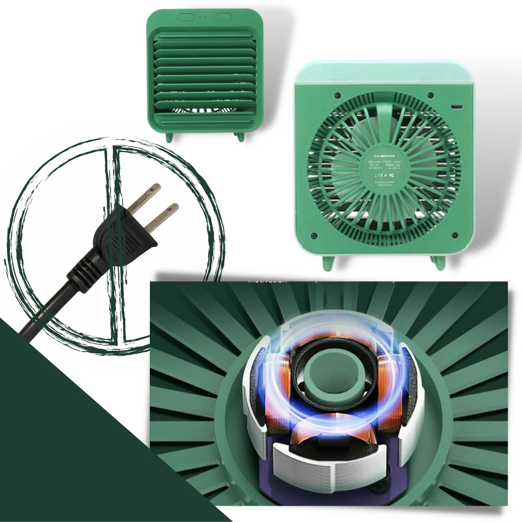 Mini Climatiseur Rechargeable à Eau – Image 9