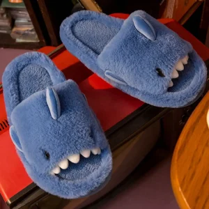 Pantoufle Requin Polyester