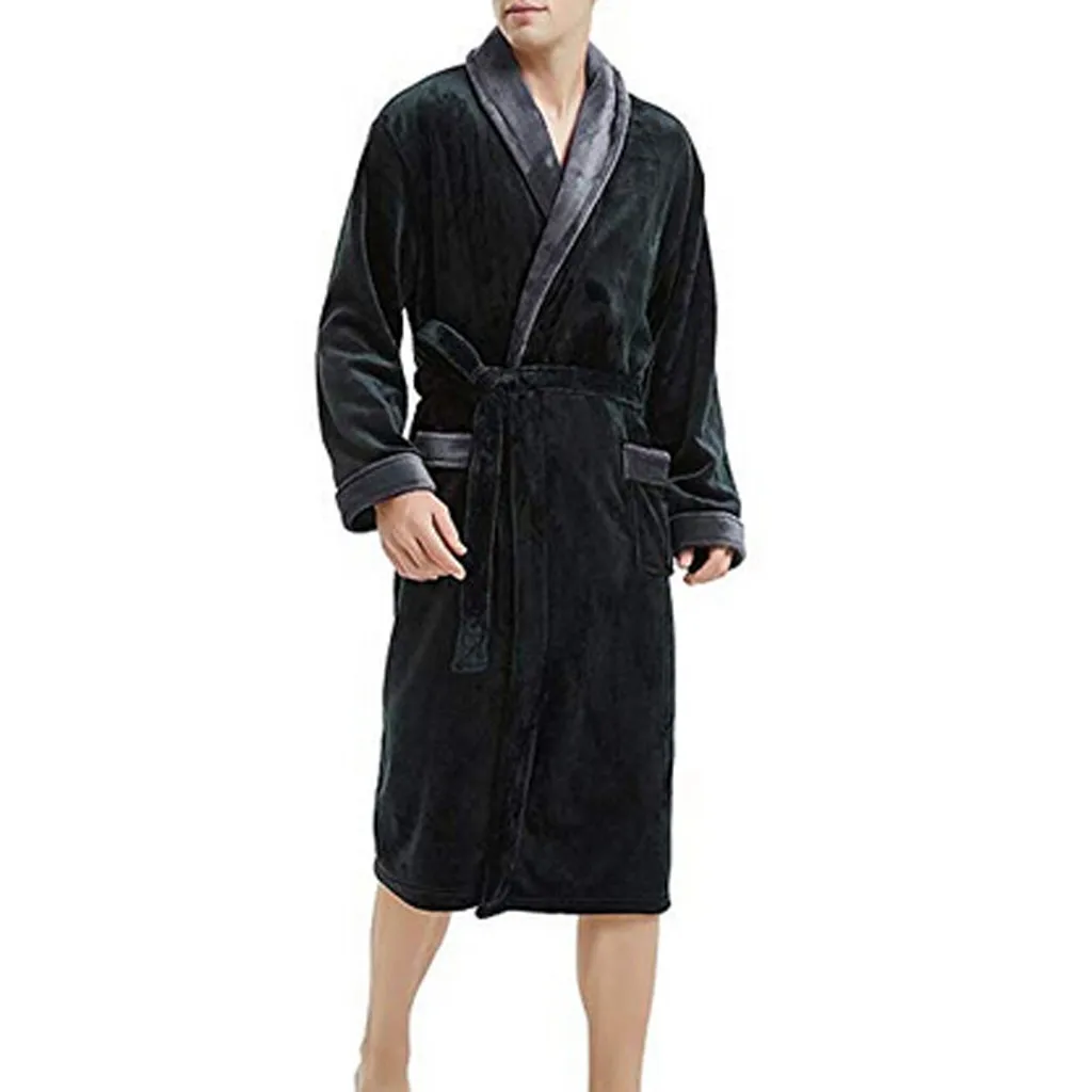 Peignoir de Bain Homme Hiver Polyester