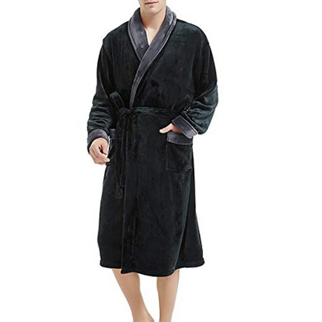 Peignoir de Bain Homme Hiver Polyester – Image 6