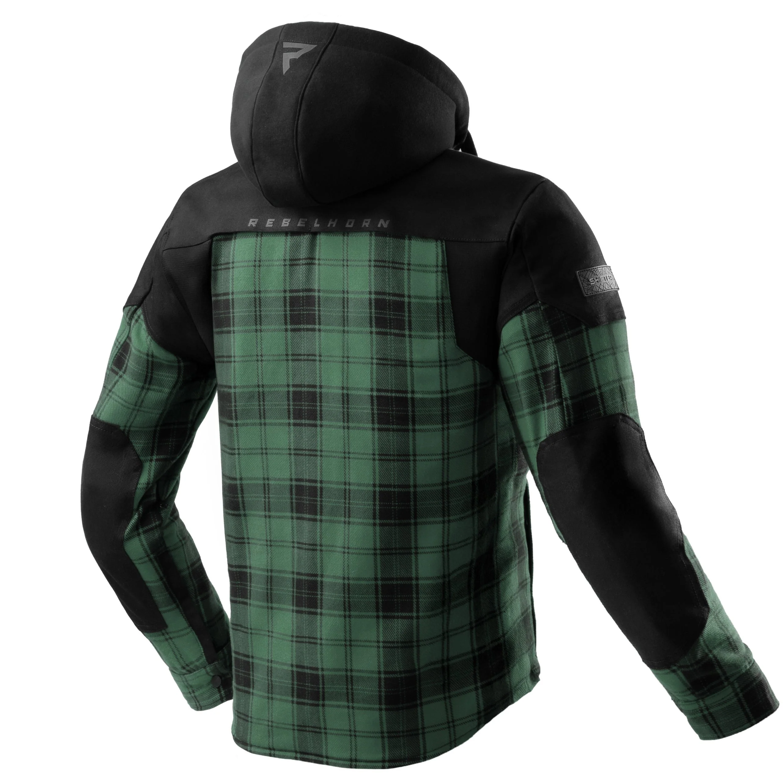 Shifter Noir/Vert Chemise Moto – Image 3