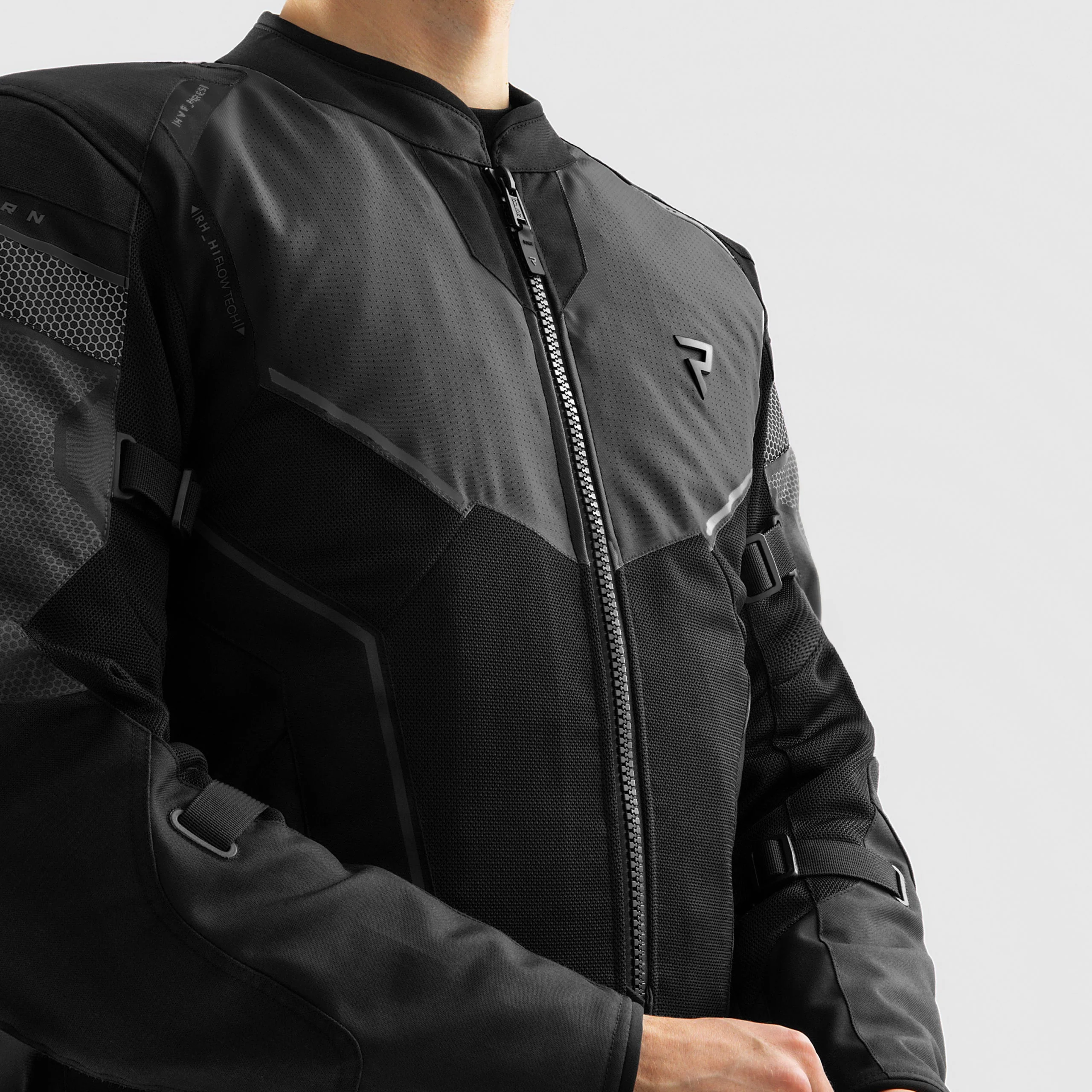 Rebelhorn Hiflow V Black Veste Textile – Image 5
