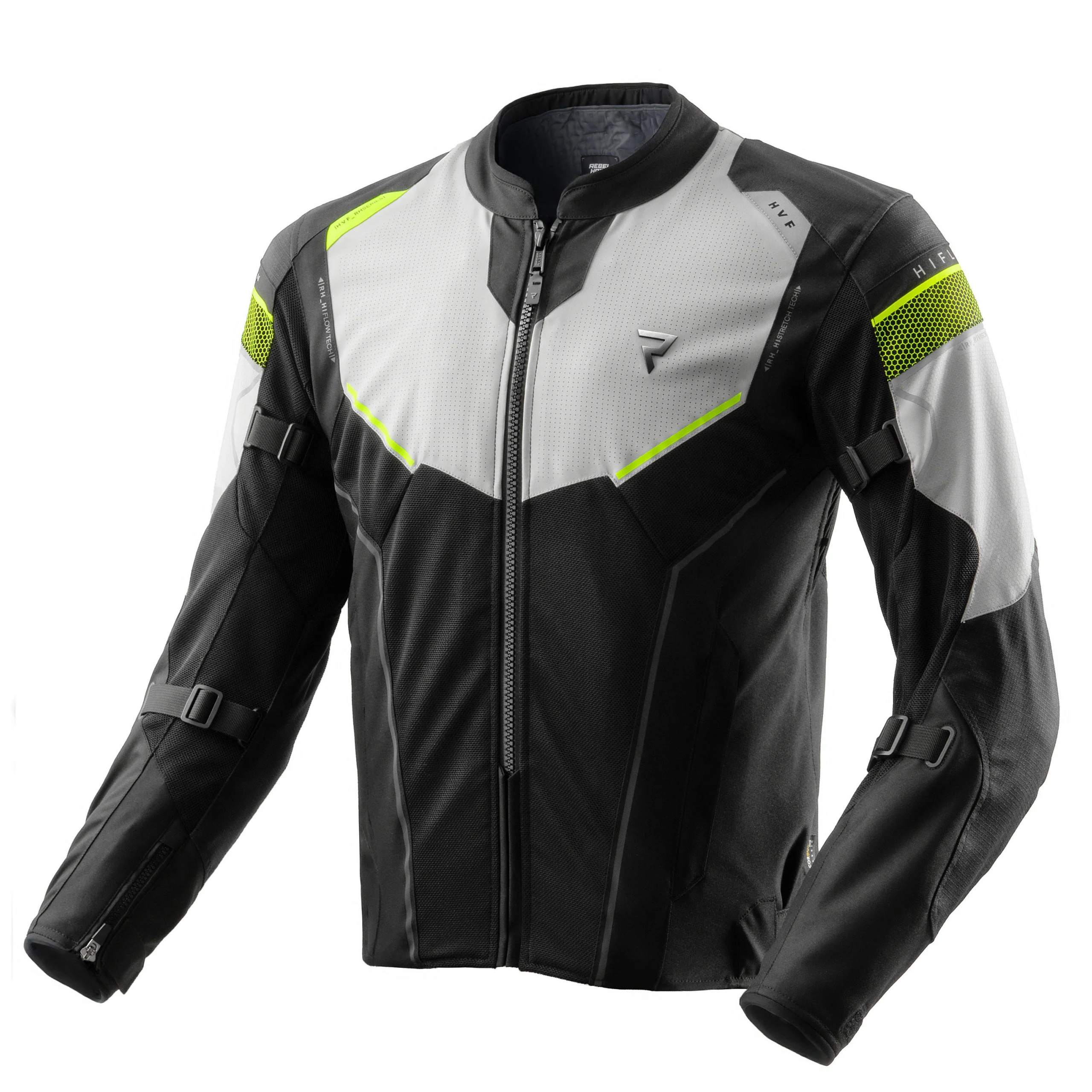 Rebelhorn Hiflow V Black/Grey/Fluo Veste Textile