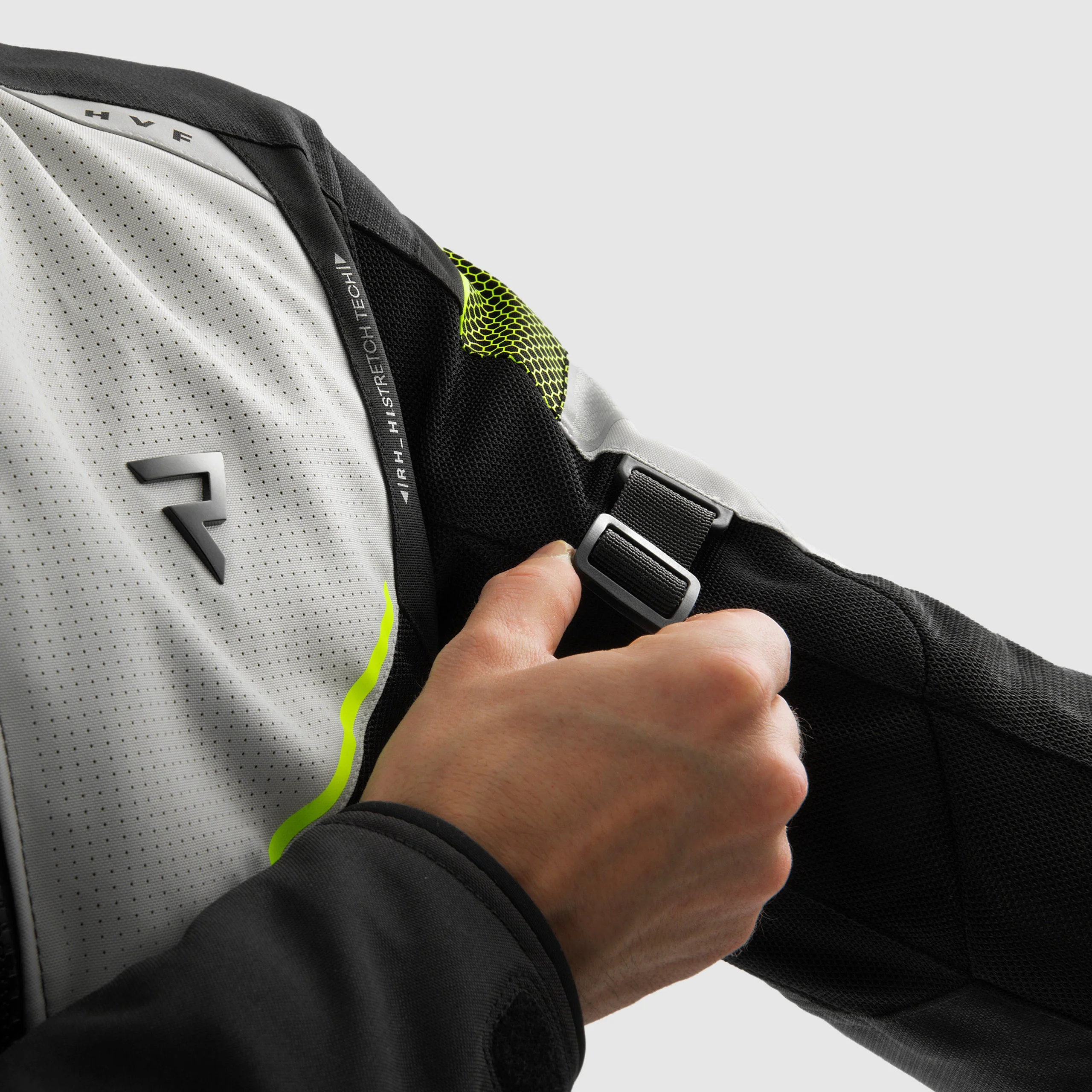 Rebelhorn Hiflow V Black/Grey/Fluo Veste Textile – Image 8