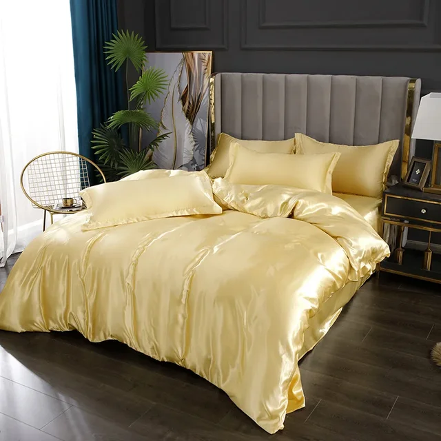 LuxeSatin - Ensemble de literie en satin doux et élégant – Image 6
