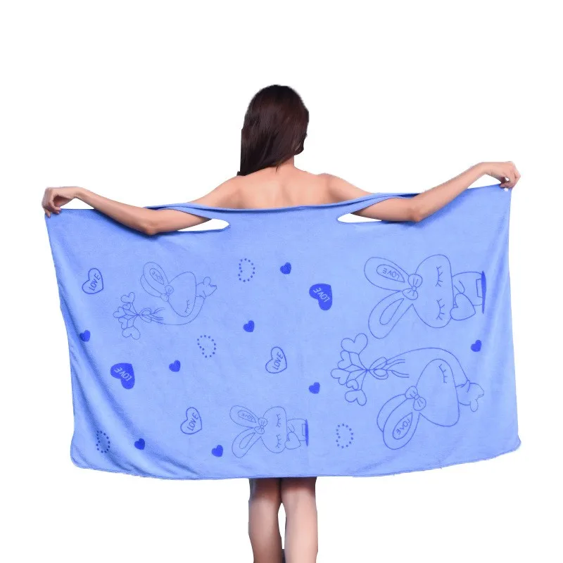 Serviette-peignoir Femme Microfibre rabbit – Image 2