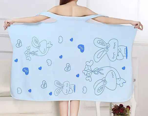 Serviette-peignoir Femme Microfibre rabbit – Image 7