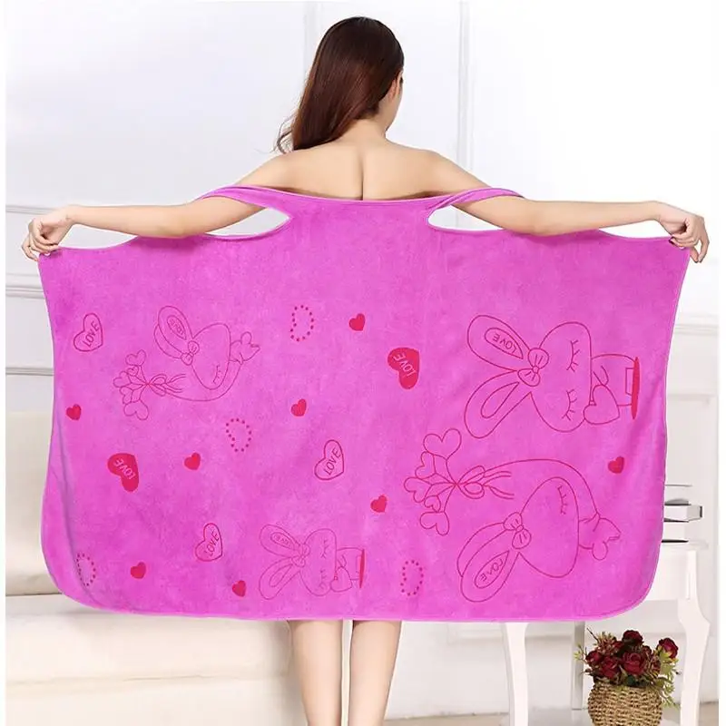 Serviette-peignoir Femme Microfibre rabbit – Image 9