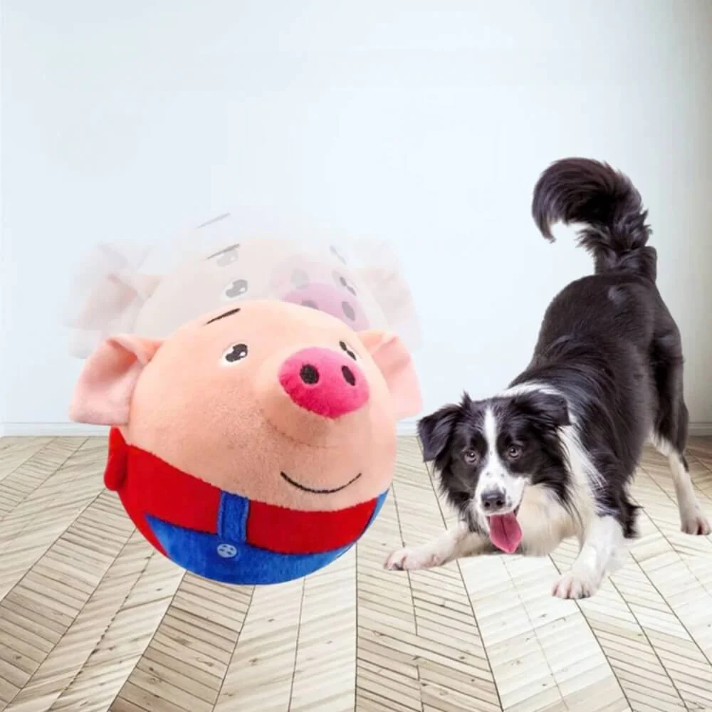 SqueakyPig • Jouet Interactif pour Chiens