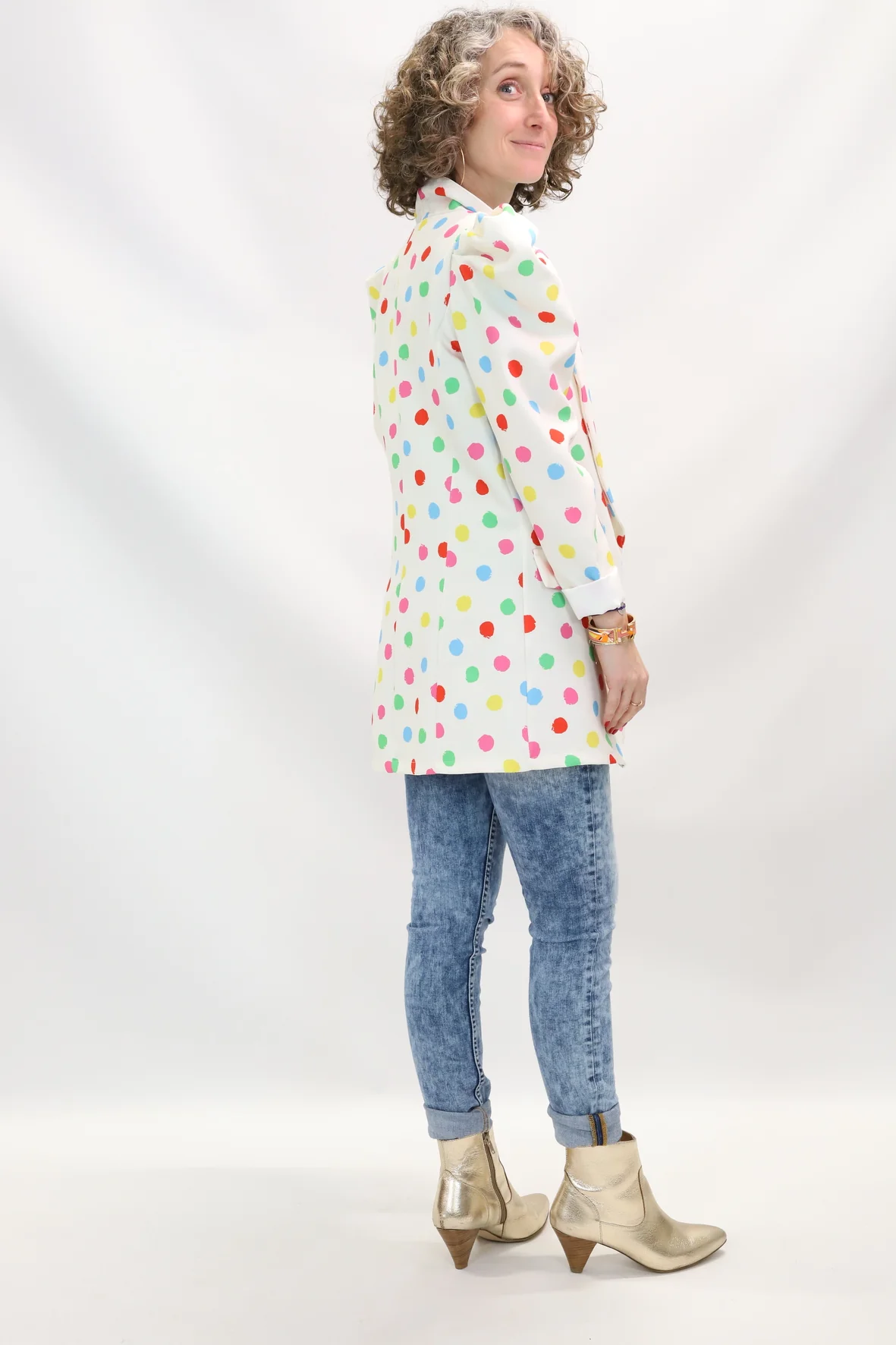 Blazer multicolore Eleven Studio Taille S - NEUF – Image 2