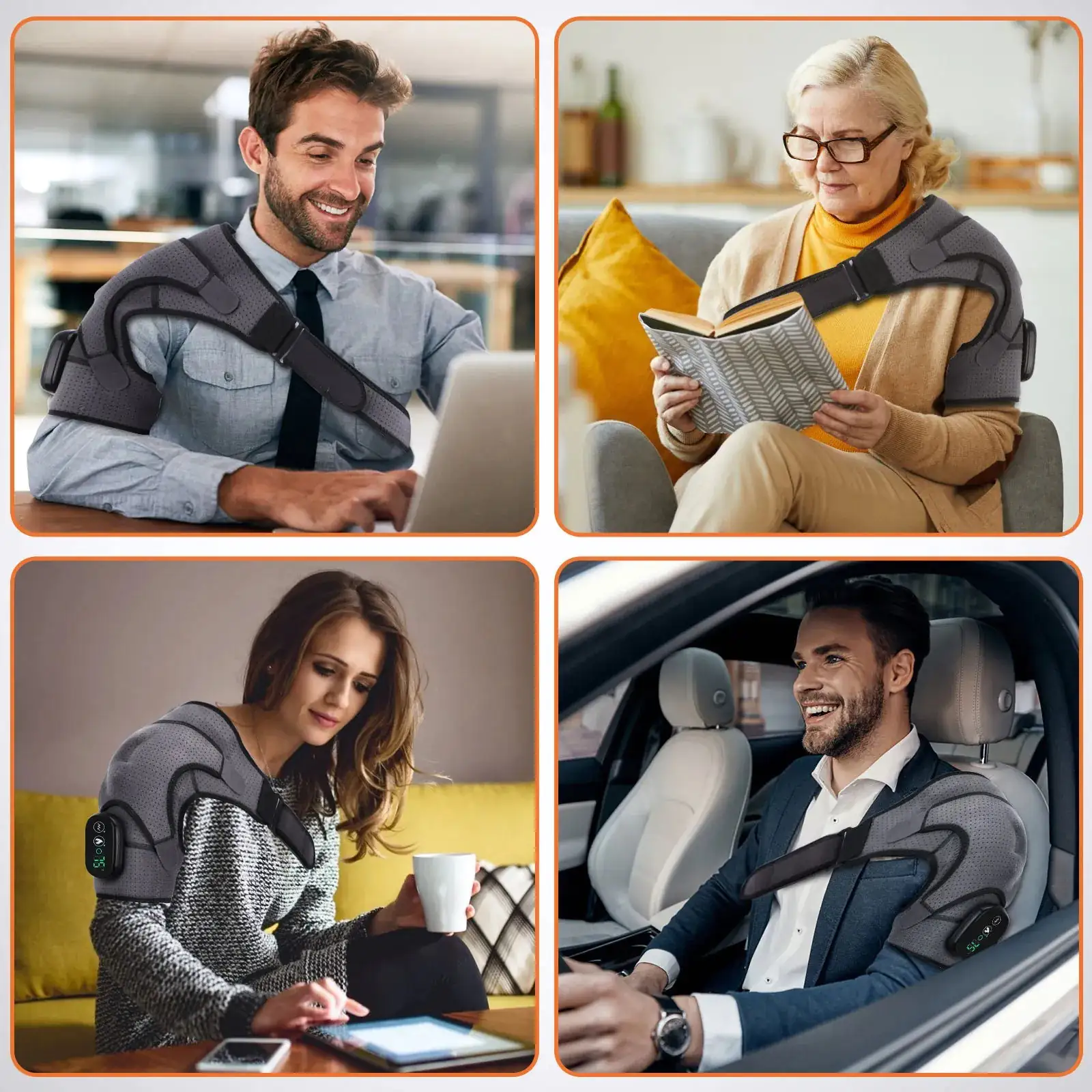 ÉpauleTherm - Coussin Chauffant Électrique pour Soulagement de la Douleur à l'Épaule – Image 3