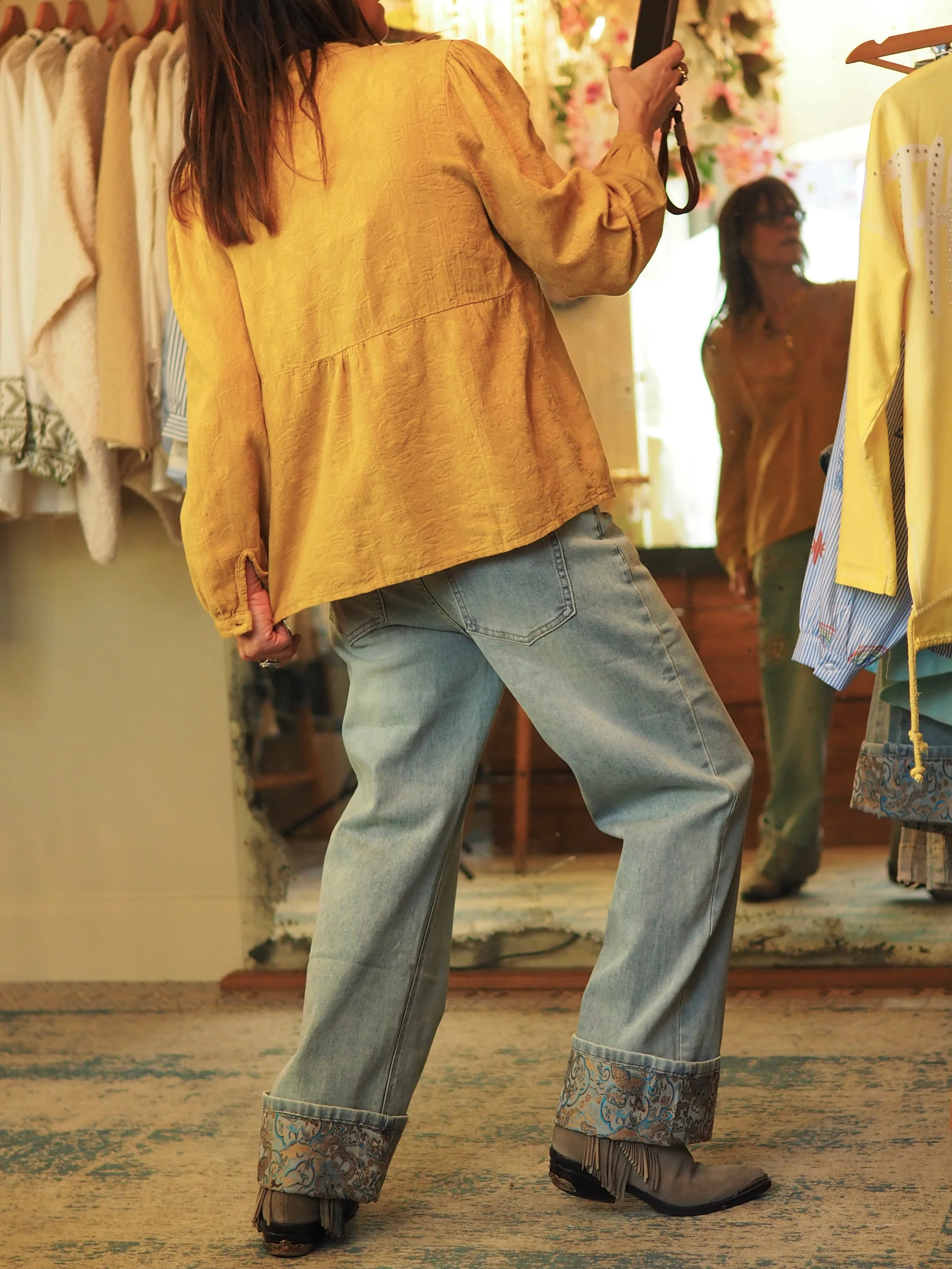 Blouse Hésita safran – Image 6