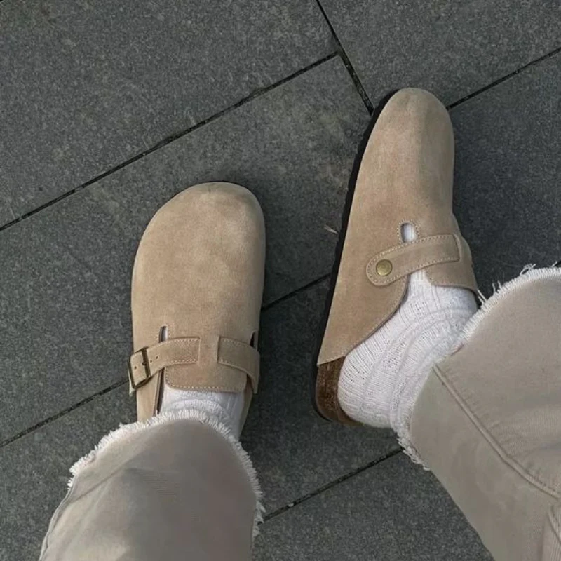 LuxeMode - Sandales en cuir unisexes Boston alliant confort et style – Image 9
