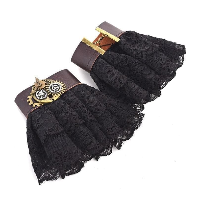 Gants Steampunk Anciens en Dentelle – Image 2