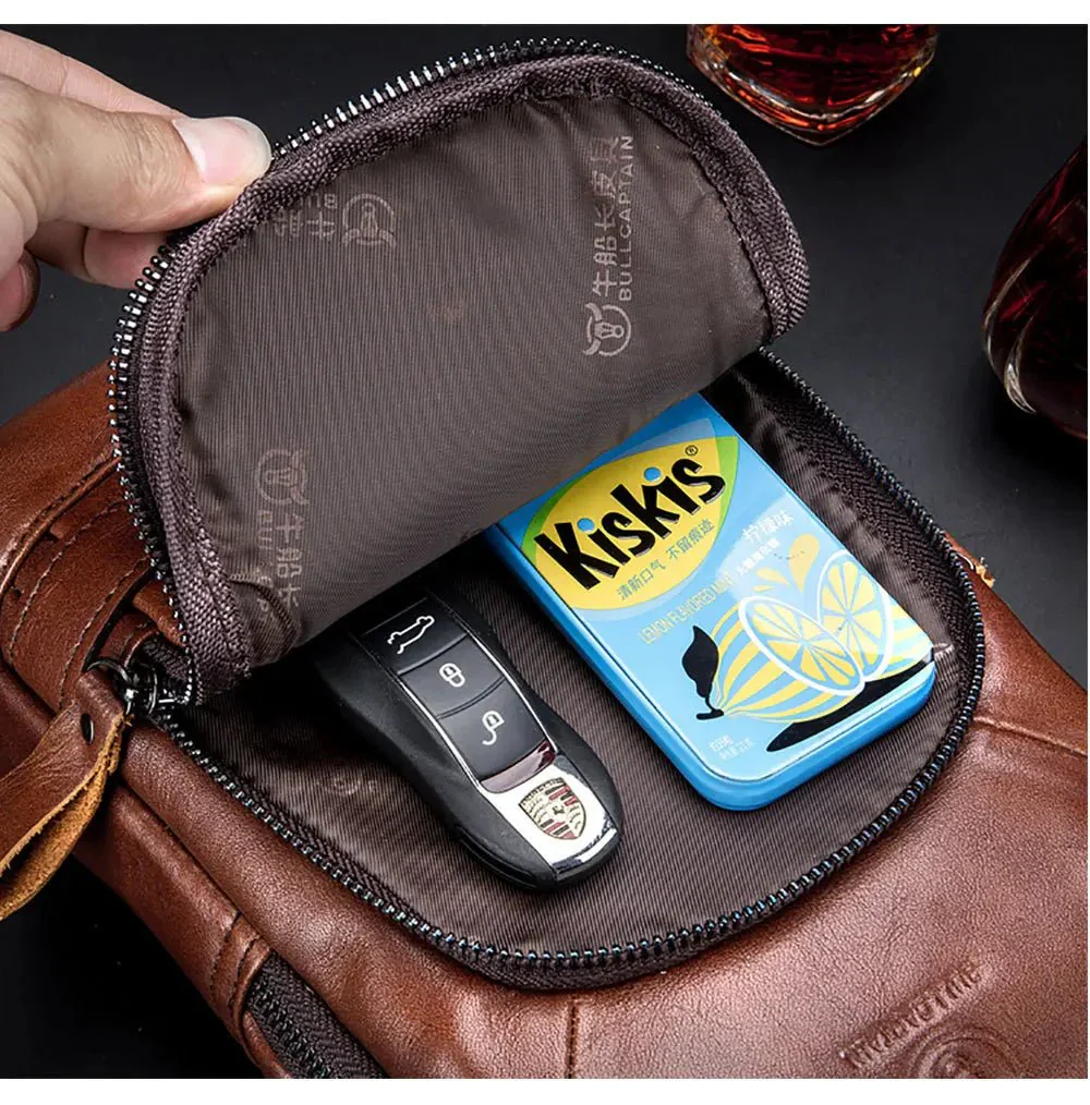 CuirConnect - Sac Bandoulière en Cuir avec Port USB Intégré – Image 8