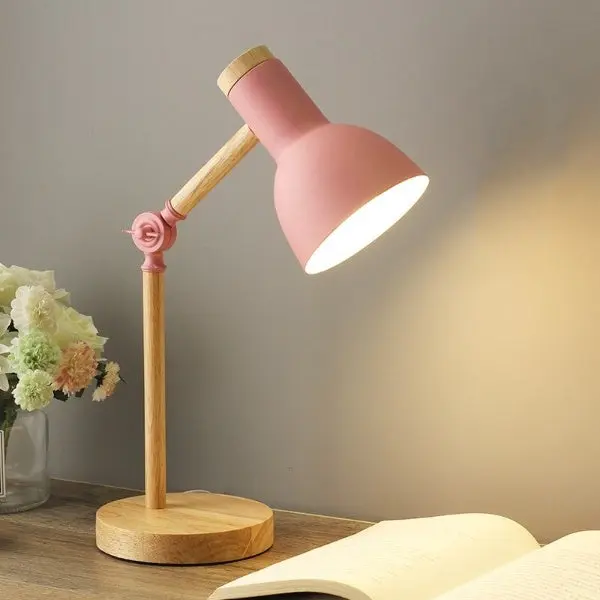 NordikLumi - Lampe de Bureau en Bois avec Éclairage LED – Image 5