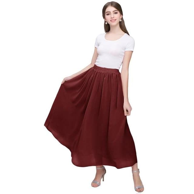 Jupe Longue Taille Haute - Bohème Mousseline – Image 7